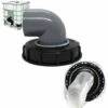 LITZEE Couvercle En Plastique De Canon De Tonne 163mm 90 Degré Eau De Pluie Couvercle De Couvercle De Couvercle De Couvercle De Couvercle De Couvercle De Chapeau De Chapeau Noir, Tuyau De Jardin 2 LITZEE Couvercle En Plastique De Canon De Tonne 163mm 90 Degré Eau De Pluie Couvercle De Couvercle De Couvercle De Couvercle De Couvercle De Couvercle De Chapeau De Chapeau Noir, Tuyau De Jardin -Promos Récupération Magasin 54682587 1