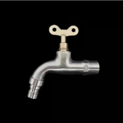 DECKON Plein Cuivre Avec Serrure Robinet En Plein Air Robinet Vintage Anti-vol Interrupteur À Clé Lent Ouvert Robinet -Promos Récupération Magasin 54830507 3