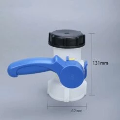 Vanne Papillon Avec écrou Flottant En Aluminium DN40 Pour Cuve 1000 Litres IBC，60mm，Starlight -Promos Récupération Magasin 55490647 3