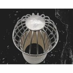 Filtres Pour Gouttière, Fuite GouttièRe Garde Filtre, La Protection Des Ballons En Fil De Fer Pour Tuyau De Gouttière Arrête Le Blocage Des Feuilles De Boue De Mousse,1 Pcs，Fontainebleau -Promos Récupération Magasin 55792263 4