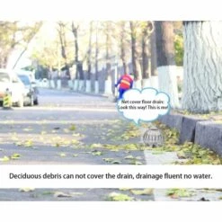 Filtres Pour Gouttière, Fuite GouttièRe Garde Filtre, La Protection Des Ballons En Fil De Fer Pour Tuyau De Gouttière Arrête Le Blocage Des Feuilles De Boue De Mousse,1 Pcs，Fontainebleau -Promos Récupération Magasin 55792263 5