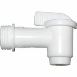 CYCLINGCOLORS Robinet Vanne De Fût Filetage 3/4" Plastique Bidon Tonneau 2 Bondes 30, 60 Ou 120 Et 220 Litres Clapet Vidange