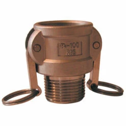 MULTITANKS Raccord Camlock Femelle - Embout Fileté Male En Laiton - Type B - Ø A: 1''____Ø B: 1''