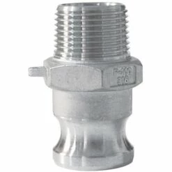 MULTITANKS Raccord Camlock Male - Embout Fileté Male En Aluminium - Type F - Ø A: 1/2''____ Ø B: 1/2''