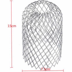 GUAZHUNIFR 4 Filtres De Gouttière En Aluminium Flexible Diamètre 8cm Grille Grillage Stop Feuille Crapaudine Crépine Pare Feuille Cache Gouttière Pour Protéger Gouttière Contre Les Feuilles Toiture.Gu.B/bon -Promos Récupération Magasin 57120269 5