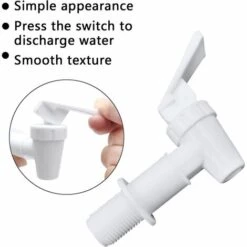 DECKON Plastique Robinet,Robinet De Tonneau, Distributeur De Boissons,pour Homebrew Barrel Fermenter Vin Bière Distributeur De Jus De Boisson Spigot(6 Pieces) -Promos Récupération Magasin 57241659 3