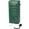 NATURE Récupérateur D'eau Tonneau Forme Murale 320 Litres - Vert