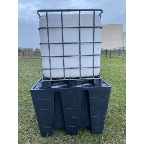 DARE WIN STORE CUVE DE STOCKAGE 1000L IBC RENOVE GRILLAGE TRANSLUCIDE POUR LIQUIDES HORS CARBURANTS-Marron-100cm - Marron 4 DARE WIN STORE CUVE DE STOCKAGE 1000L IBC RENOVE GRILLAGE TRANSLUCIDE POUR LIQUIDES HORS CARBURANTS-Marron-100cm - Marron – Image 2