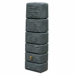 AUTRES Récupérateur D'eau Mural 300 Litres SLIM STONE - Granit