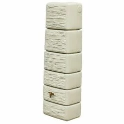 AUTRES Récupérateur D'eau Mural 300 Litres SLIM STONE - Sable