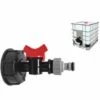 STARLIGHT SL.GT Adaptateur Pour IBC, Raccord De Sortie Pour Réservoir D'eau De Jardin Avec Robinet Et Téton S60X6 -Promos Récupération Magasin 58150439 1