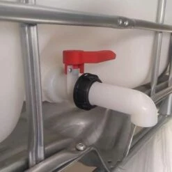 AOUGO Adaptateur De Réservoir D'eau 2 Pièces, Vanne De Réservoir D'eau, Adaptateur De Réservoir De Vidange IBC Pour Réservoirs D'eau IBC, Vannes De Tonnage, Irrigation Agricole, Pipelines, Plastique, 60 Mm (blanc) -Promos Récupération Magasin 58573627 4