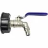 AOUGO Robinet De Réservoir 1000L, Robinet Pour Collecteur D'eau De Pluie IBC, Adaptateur De Réservoir, Adaptateur De Réservoir De Vidange, Robinet En Laiton En PP Filetage Grossier 60 Mm (bleu 3/4") 2 AOUGO Robinet De Réservoir 1000L, Robinet Pour Collecteur D'eau De Pluie IBC, Adaptateur De Réservoir, Adaptateur De Réservoir De Vidange, Robinet En Laiton En PP Filetage Grossier 60 Mm (bleu 3/4") -Promos Récupération Magasin 58574153 1