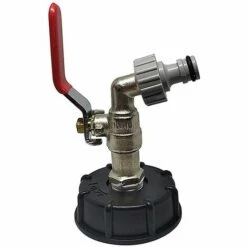 Kueatily Robinet De Réservoir 1000l. Ibc Tap Récupérateur D'eau De Pluie Tap Bowl Adapter Tap.drain Tank -Promos Récupération Magasin 58759703 3