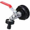 Cisea Robinet De Réservoir, Adaptateur De Robinet De Jardin, Connecteur De Robinet, Robinet De Jardin Pour La Collecte Des Eaux De Pluie (adaptateur En Plastique 3/4") -Promos Récupération Magasin 60003181 1