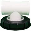 DENUOTOP Filtre De Couvercle IBC Lavable En Nylon Avec Couvercle Pour Réservoir D'eau De Pluie IBC 1000 Litres DN 75 Feutre Aiguilleté (noir 165 Mm Type T) -Promos Récupération Magasin 60171628 1