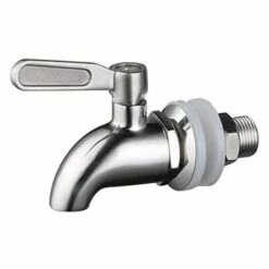 FLYME Distributeur De Boissons En Acier Inoxydable Robinet De Robinet De Remplacement Pour Homebrew Barrel Fermenter Vin Bière Distributeur De Jus De Boisson Spigot
