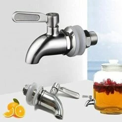 FLYME Distributeur De Boissons En Acier Inoxydable Robinet De Robinet De Remplacement Pour Homebrew Barrel Fermenter Vin Bière Distributeur De Jus De Boisson Spigot -Promos Récupération Magasin 60177497 4