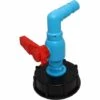 AOUGO Raccord Avec Vanne S60x6 Réservoir Adpater De Vidange Robinet Rotatif 4,92 X 2,95 X 2,83 Pouces Pour IBC Réservoir 1 AOUGO Raccord Avec Vanne S60x6 Réservoir Adpater De Vidange Robinet Rotatif 4,92 X 2,95 X 2,83 Pouces Pour IBC Réservoir -Promos Récupération Magasin 60281885 1