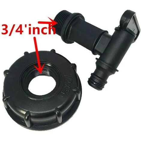 TOPHOMER S60X6 Adaptateur Robinet De Réservoir IBC Pièces Raccord Vanne Rempla Peut être Utilisé Comme Contacteur Rapide, Adapté à La Vanne IBC 7 TOPHOMER S60X6 Adaptateur Robinet De Réservoir IBC Pièces Raccord Vanne Rempla Peut être Utilisé Comme Contacteur Rapide, Adapté à La Vanne IBC – Image 5