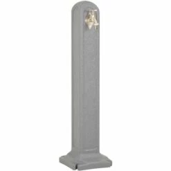 FIMEI Réservoir De Jardin Avec Robinet Gris Clair Aspect De Pierre -Promos Récupération Magasin 60965909 2