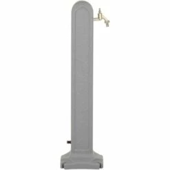 FIMEI Réservoir De Jardin Avec Robinet Gris Clair Aspect De Pierre -Promos Récupération Magasin 60965909 4