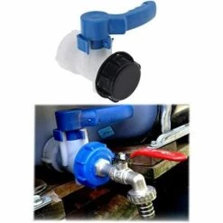 ABCRITAL Adaptateur Universel Ibc Pour Réservoir D'Eau Ibc, Réservoir Ibc, Robinet Ibc 62 Mm, Robinet À Clapet Dn40 -Promos Récupération Magasin 61174654 5