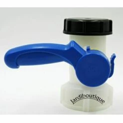 OUSUDELA Vanne Pour Cuve IBC 1000 Litres 2" / 62 Mm Vanne Papillon Intégrée En Plastique DN40 (62 Mm) -Promos Récupération Magasin 61230447 3