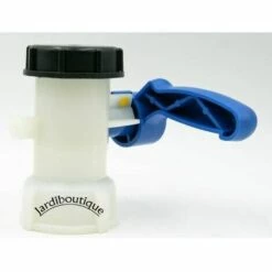 OUSUDELA Vanne Pour Cuve IBC 1000 Litres 2" / 62 Mm Vanne Papillon Intégrée En Plastique DN40 (62 Mm) -Promos Récupération Magasin 61230447 4