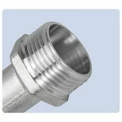 JOORRT Robinet Cuve 1000L Robinet Recuperateur Eau De Pluie, Adaptateur De Réservoir D'eau IBC 1/2 Double Robinet Recuperateur Eau De Pluie,Robinet En Matériau En Alliage Fabriqué En PP Filetage Gros 60 Mm -Promos Récupération Magasin 61236228 5