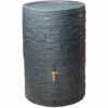 4rain Réservoir D'eau De Pluie ARONDO 250 L Gris Graphite Avec Couvercle Et Robinet De Vidange - 295650 -Promos Récupération Magasin 61356750 1