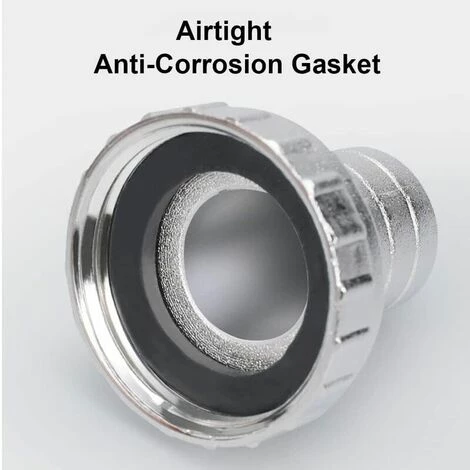 SINCèREETALI Adaptateur De Réservoir IBC Connecteur à Filetage 1/2", Robinet Cuve 1000L Robinet Recuperateur Eau De Pluie, Robinet Sortie Raccord Vanne Robinet Raccords De Tuyau D'arrosag 6 SINCèREETALI Adaptateur De Réservoir IBC Connecteur à Filetage 1/2", Robinet Cuve 1000L Robinet Recuperateur Eau De Pluie, Robinet Sortie Raccord Vanne Robinet Raccords De Tuyau D'arrosag – Image 4