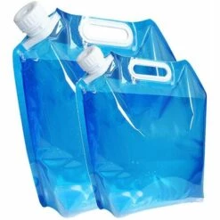 FOZIY Récipient à Eau Pliable Sunrain, Transporteur D'eau En Plastique Sans Bpa, Eau Pliante Extérieure，Fonepro -Promos Récupération Magasin 63838507 2