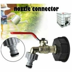 GroupM Laiton S60 * 6 Variable 1/2 Robinet En Plastique Sucette Tonne Seau Accessoires Robinet 1/2 Pouce Valve -Promos Récupération Magasin 63894590 3