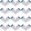 AOUGO 12 Pcs Accessoires De Filtre à Eau RO | Raccord De Buse 1/4 Pouces | 90 Degree Right Angle Fast Docking | Pour Raccorder Les Raccords De Tuyauterie D'eau, Tuyau De Réfrigérateur