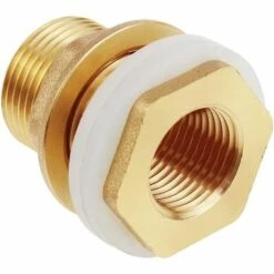 ARC-EN-CIéL 2 Pièces Dn20 3/4 Laiton Réservoir D'eau Tuyau D'eau Raccord Adaptateur Robinet Douille De Seau à Pluie Douille De Réservoir En Laiton Pour Robinet Seau De Pluie Réservoir D'eau, Arcenciél -Promos Récupération Magasin 64126006 4