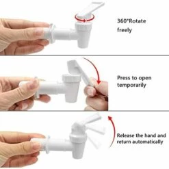 WAVE Plastique Robinet,Robinet De Tonneau,Distributeur De Boissons,pour Homebrew Barrel Fermenter Vin Bière Distributeur De Jus De Boisson Spigot(6 Pieces) -Promos Récupération Magasin 64221069 4