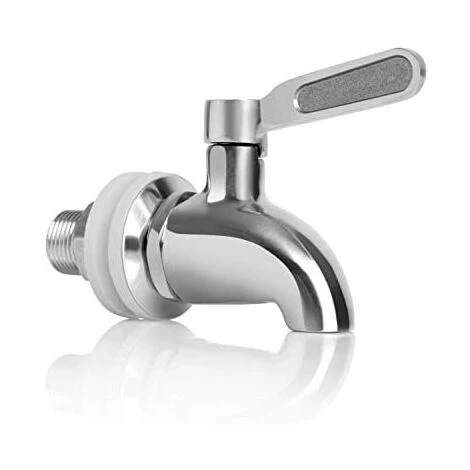 WAVE Remplacement De Robinet De Distributeur De Boissons,Robinet De Tonneau Du Vin Et De La Bière Ou De Boisson En Acier Inoxydable, Inusable,16mm Robinet De Rechange Pour Distributeur 7 WAVE Remplacement De Robinet De Distributeur De Boissons,Robinet De Tonneau Du Vin Et De La Bière Ou De Boisson En Acier Inoxydable, Inusable,16mm Robinet De Rechange Pour Distributeur – Image 5