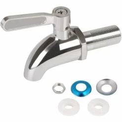 MINKUROW Robinet De Tonneau,12mm Distributeur De Boissons,Robinet Pour Tonneau De Bière, Robinet Pour Vin - En Acier Inoxydable Et Taille -Promos Récupération Magasin 64359740 5