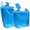 NAXUNNN Set De 2 Bidons Pliables Et Portables Pour Eau Potable (5 L + 10 L) Convient Pour La Randonnée, Le Camping, Le Pique-nique, Les Voyages, Le Barbecue- -Promos Récupération Magasin 64499172 1
