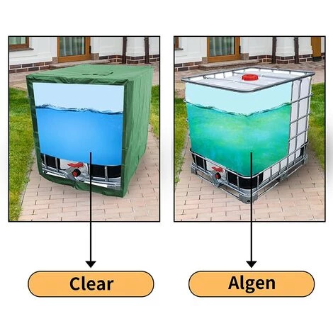 Devenirriche Housse De Réservoir IBC - Pour Réservoir D'eau De 1000 L - Pour Réservoir IBC - Vert, 120×100×116, (Tank Abdeckung) 7 Devenirriche Housse De Réservoir IBC - Pour Réservoir D'eau De 1000 L - Pour Réservoir IBC - Vert, 120×100×116, (Tank Abdeckung) – Image 5