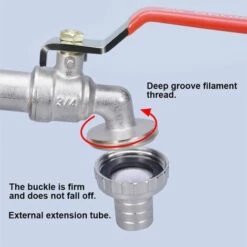Devenirriche Adaptateur De Réservoir IBC Connecteur à Filetage 1/2", Robinet Cuve 1000L Robinet Recuperateur Eau De Pluie, Robinet Sortie Raccord Vanne Robinet Raccords De Tuyau D'arrosag -Promos Récupération Magasin 64756110 3