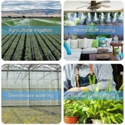 BAICCCF Robinet De Cuve De Récupération D'eau 10 Pièces Adaptateur D'irrigation Connecteur Cannelé Tube Résistant à L'usure Pour Jardin Ferme Serre Jardinage -Promos Récupération Magasin 64771350 5