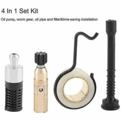 BAICCCF Robinet De Cuve De Récupération D'eau Ensemble De Filtre De Pompe à Huile Engrenage à Vis Sans Fin Tuyau D'huile Kit De Filtre à Huile Kit D'accessoires De Jardinage Outil De Jardin Intérieur Extérieur Pour Ms 250 Ms230 Ms 210 -Promos Récupération Magasin 64771381 4