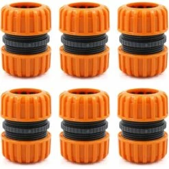 BAICCCF Robinet De Cuve De Récupération D'eau Kit De Réparation De Tuyau D'arrosage - 10 Pièces à Connecter 19 Mm (3/4 Pouce), Pour Une Connexion Facile Et Rapide Ou Un Tuyau De Réparation Sans Outils