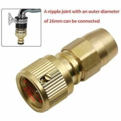 BAICCCF Robinet De Cuve De Récupération D'eau Connecteur De Tuyau Extensible Adaptateur De Tuyau En Laiton -Promos Récupération Magasin 64771389 3