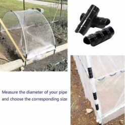 BAICCCF Robinet De Cuve De Récupération D'eau Lot De 24 Clips Pour Tube De Serre De 24 A 26 Mm De Diamètre -Promos Récupération Magasin 64771395 4