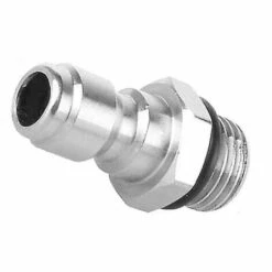 BAICCCF Robinet De Cuve De Récupération D'eau 1 PCS; Connecteur à Dégagement Rapide, Adaptateur De Pulvérisateur De Savon Pour Nettoyeur Haute Pression à Dégagement Rapide Mâle 14 Mm à 1/4 Pouce, Lance En Mousse De Neige En Acier Inoxydable C