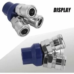 BAICCCF Robinet De Cuve De Récupération D'eau Coupleur Rapide Pneumatique à 3 Voies Connecteur De Connexion Rapide à Prise Femelle Bspt 1/4 Pouce -Promos Récupération Magasin 64771427 3