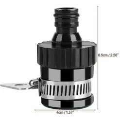 BAICCCF Robinet De Cuve De Récupération D'eau Connecteur De Robinet, Adaptateur Universel Tuyau D'arrosage Raccords De Tuyau Pour Tuyau De Lavage De Voiture Pelouse Tuyau D'arrosage Connexion Rapide -Promos Récupération Magasin 64771435 4